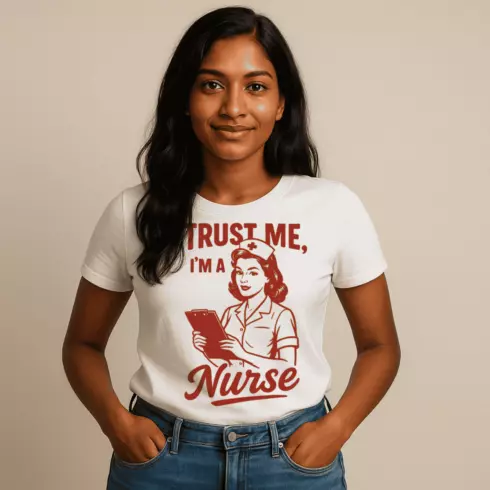 Trust me I'm a Nurse | sassy & funny nursing SVG/PNG cover image.