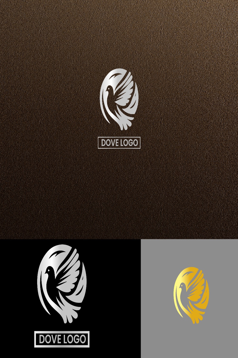 THE DOVE LOGO pinterest preview image.