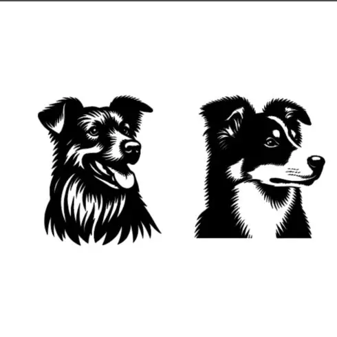 dog Vectors – Precision-Drawn Felines for Designers & Creators” cover image.