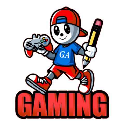 Gaming Mascot Logo cover image.