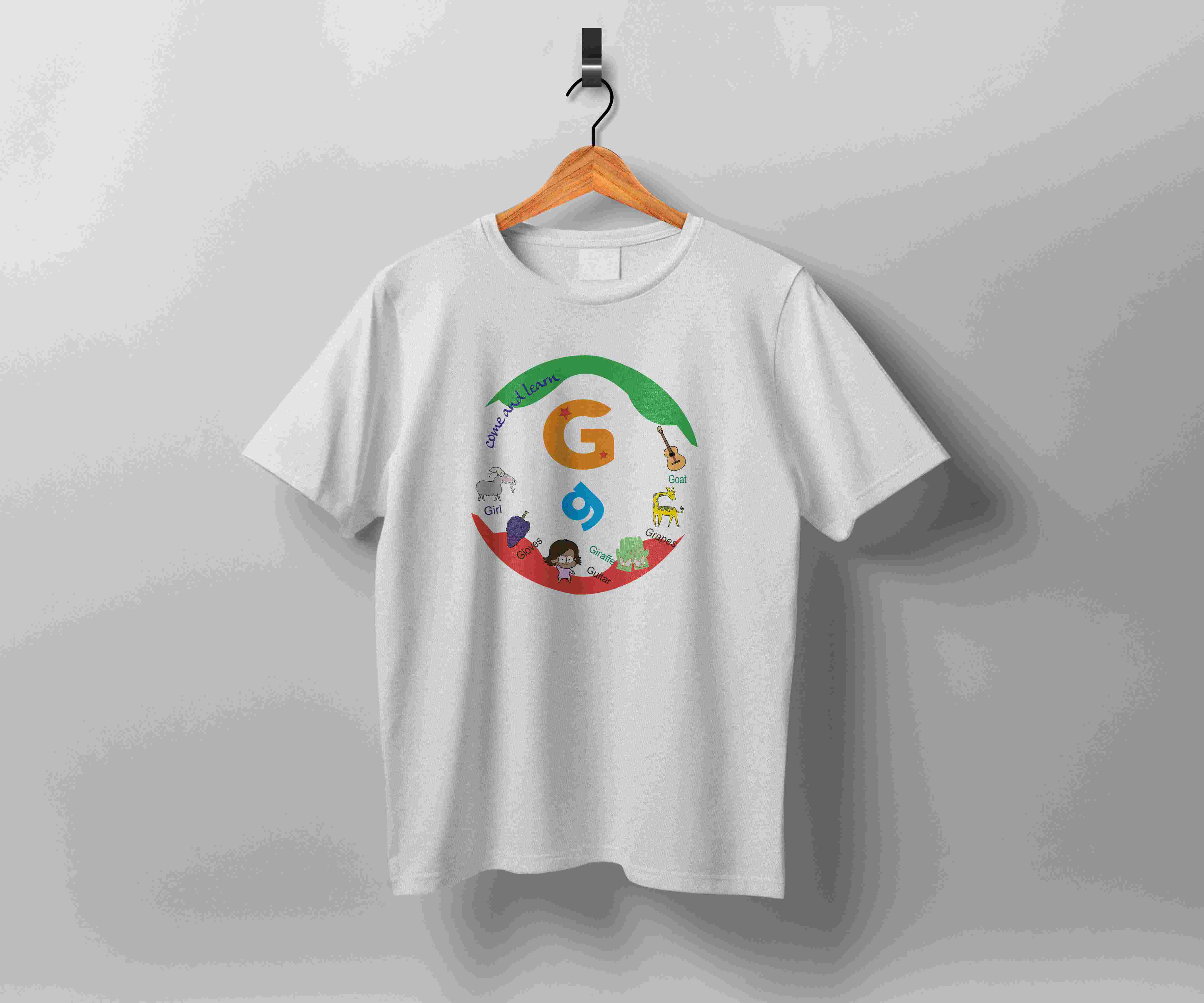 g letter tshirt 500