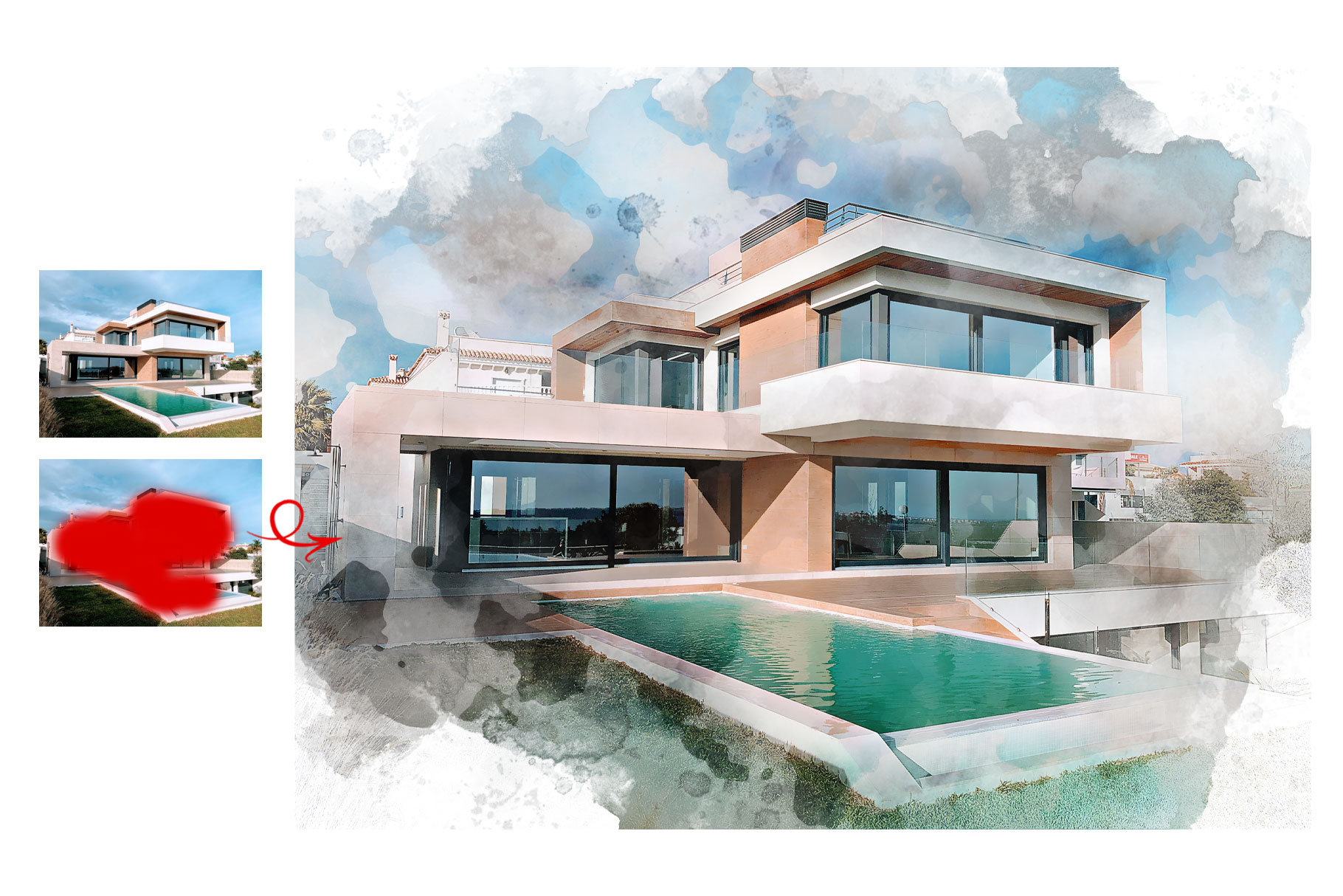 home watercolor painting a 52