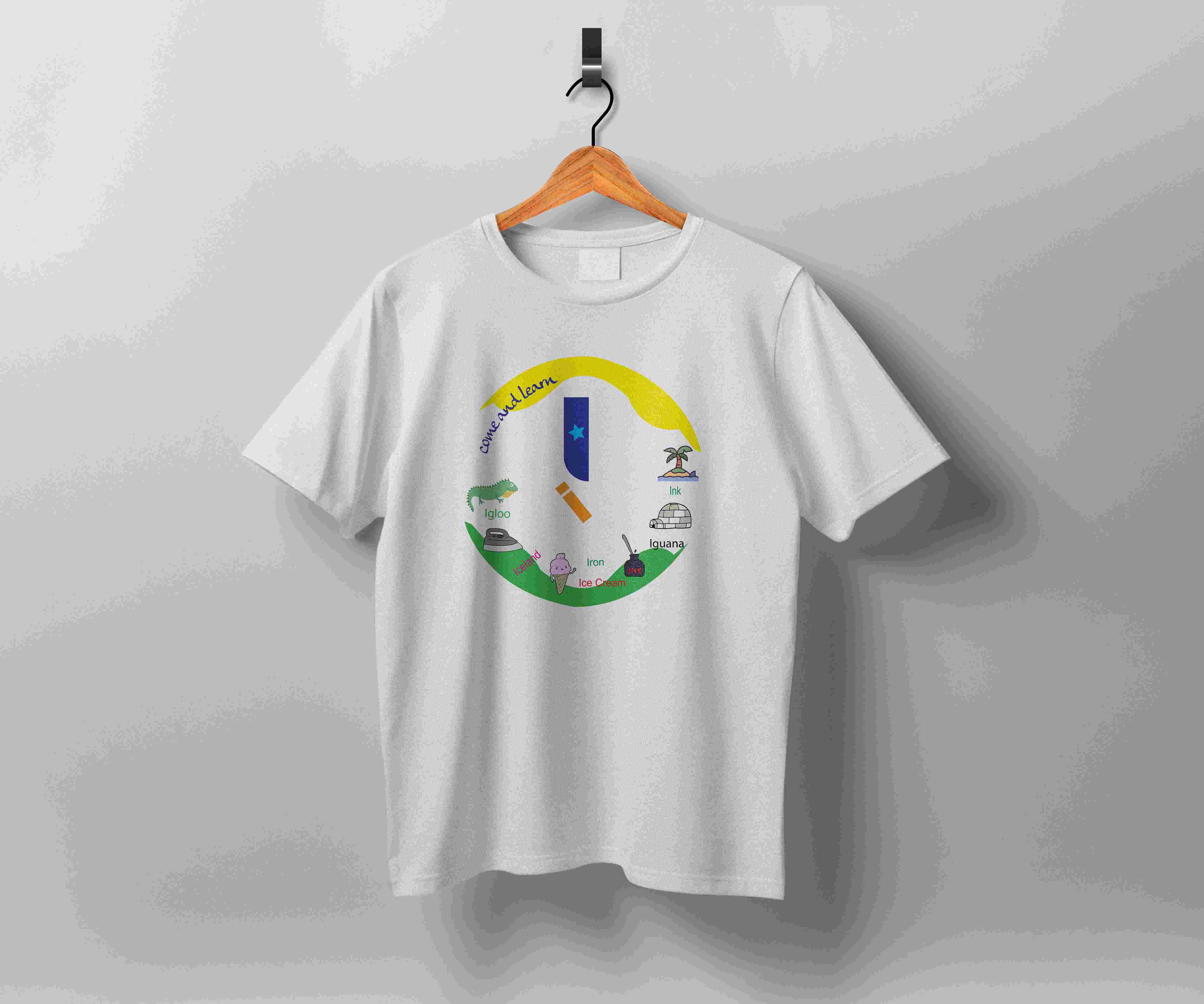 i letter tshirt 7