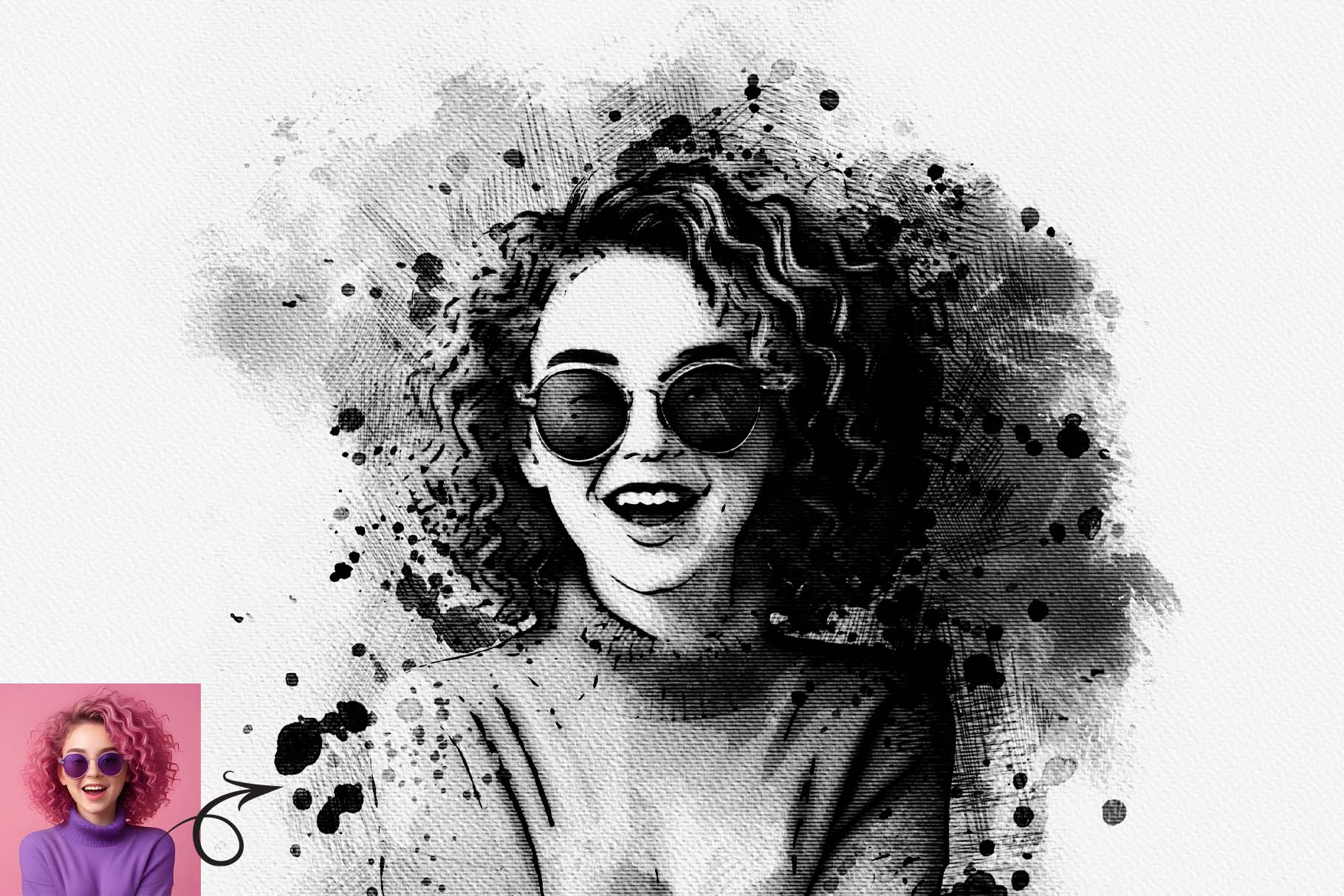 ink medium art photoshop action 2 717