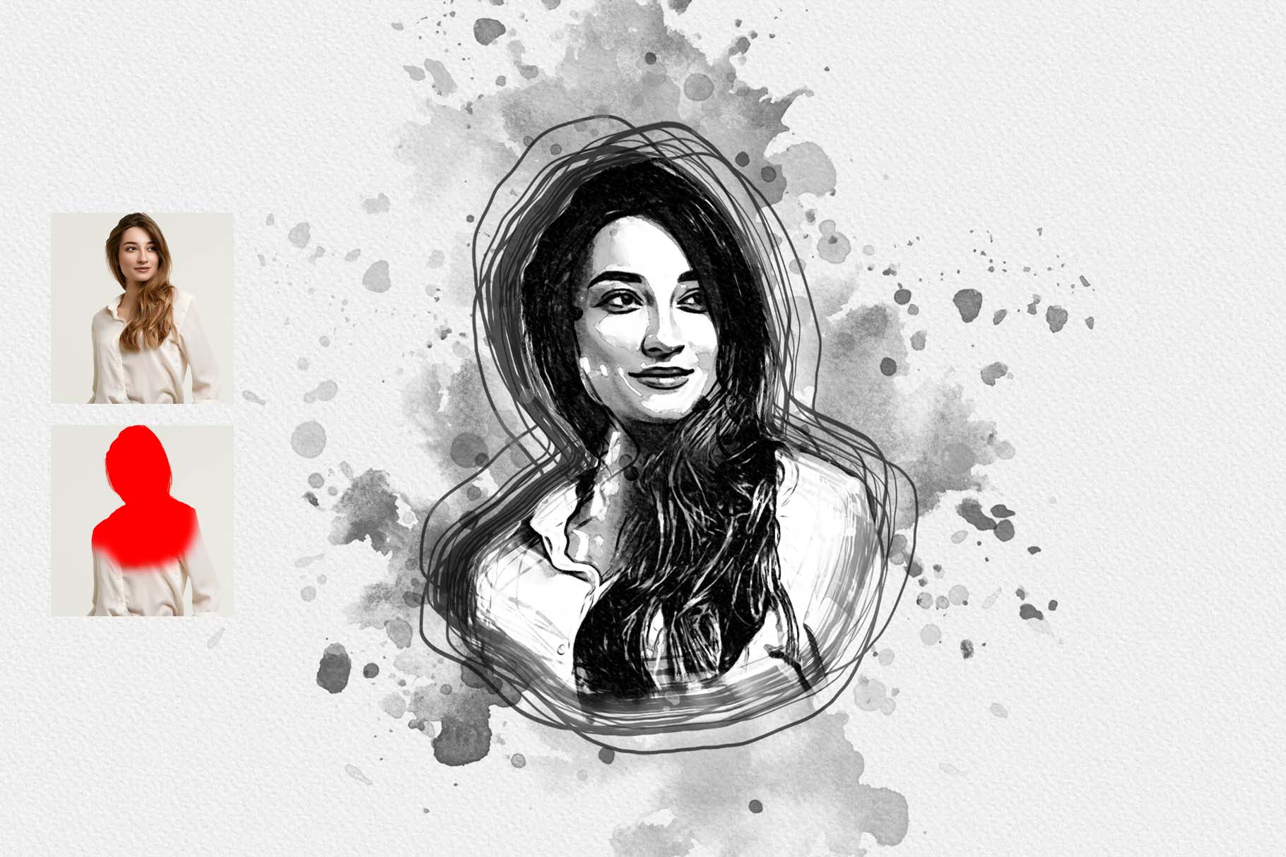 inktober drawing photoshop action 11 946