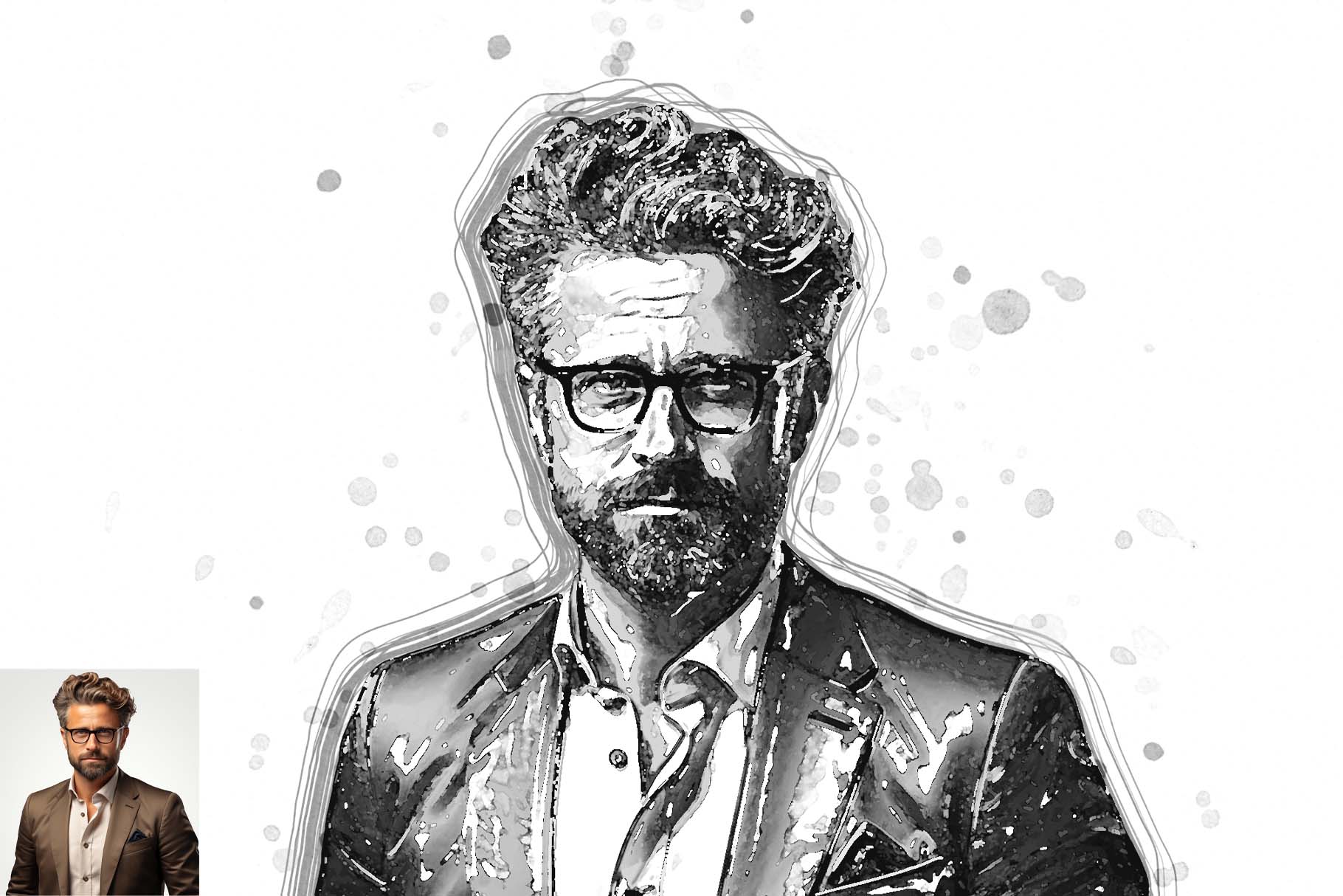 inktober drawing photoshop action 2 562