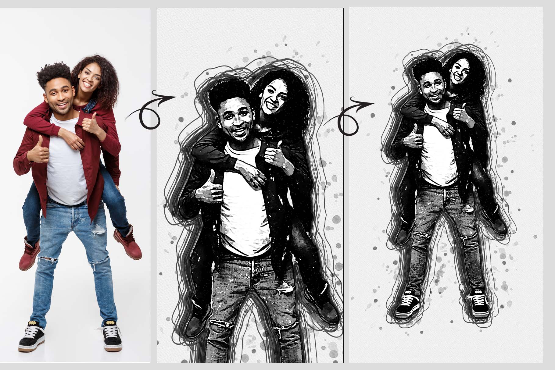 inktober drawing photoshop action 9 763
