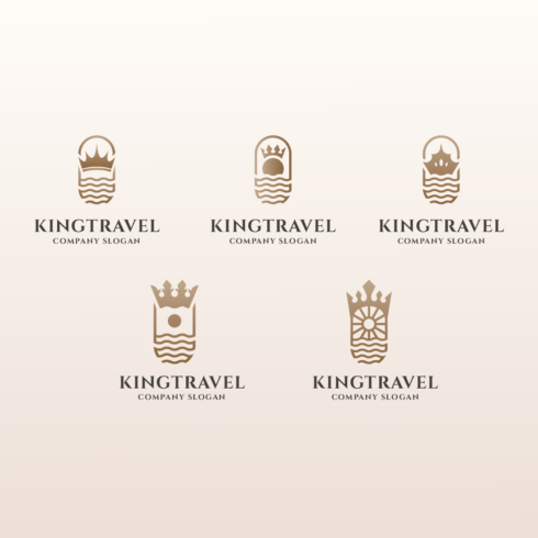King Travel Logo Pack cover image.