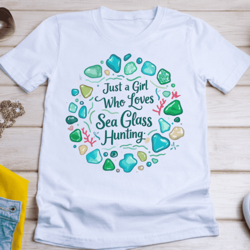 Ocean Hobby Artwork T-Shirt Design cover image.