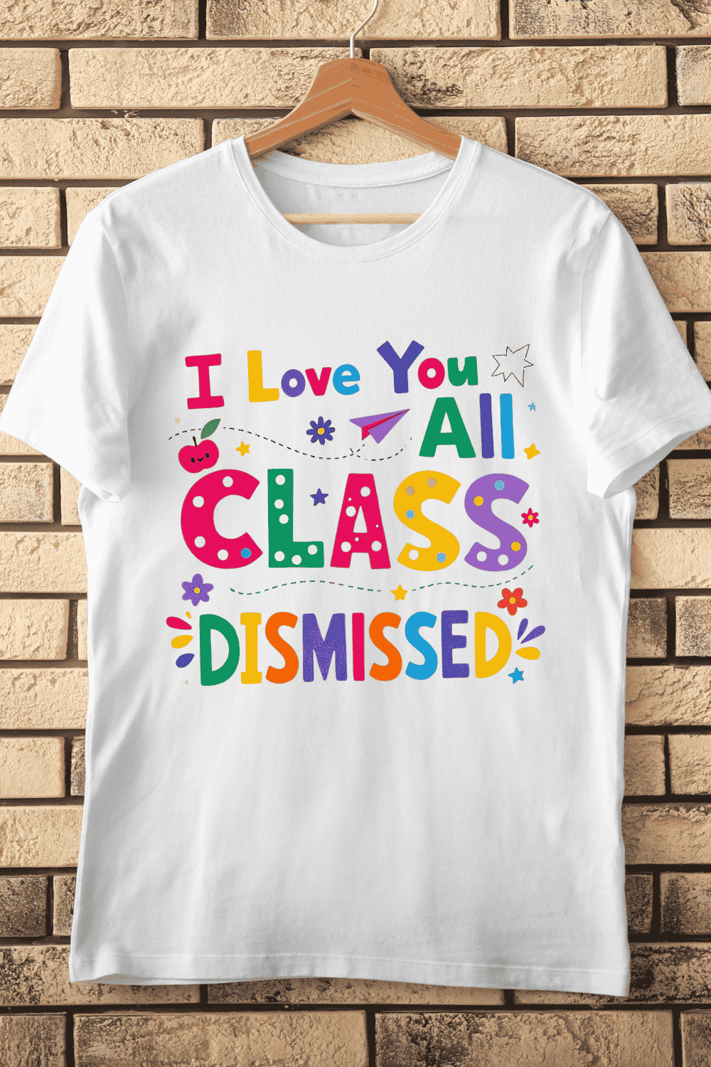 Kids Style Class Dismissed T-Shirt Design pinterest preview image.
