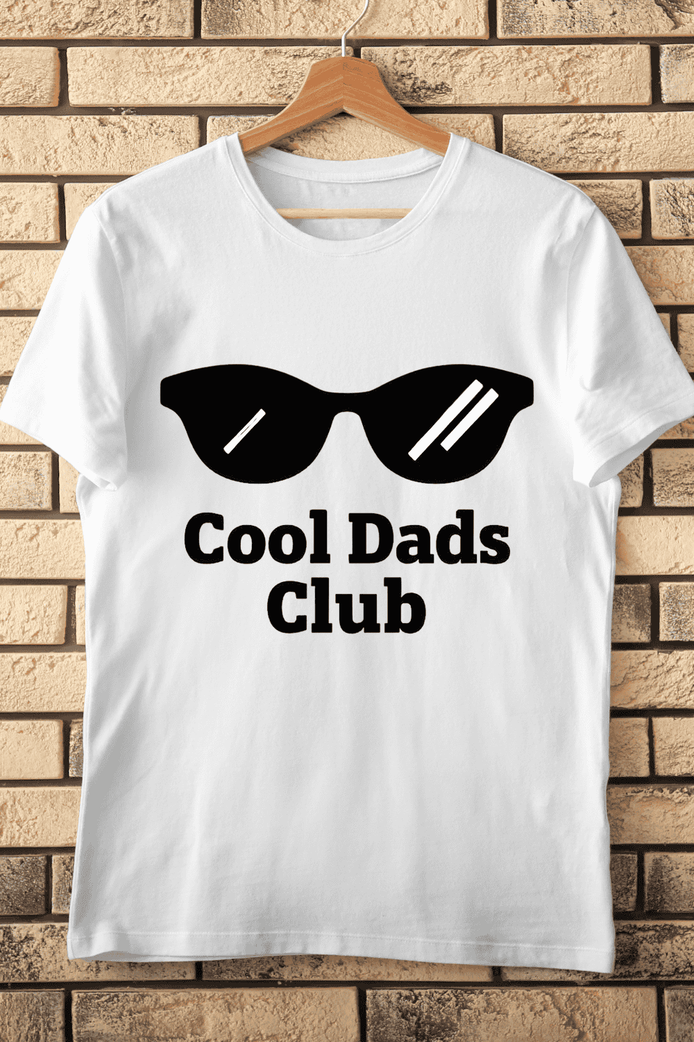 Cool Dads Club Sunglasses T-Shirt Design pinterest preview image.