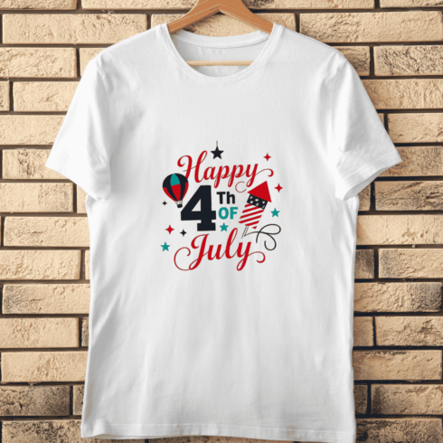 Independence Day Celebration T-Shirt Design cover image.
