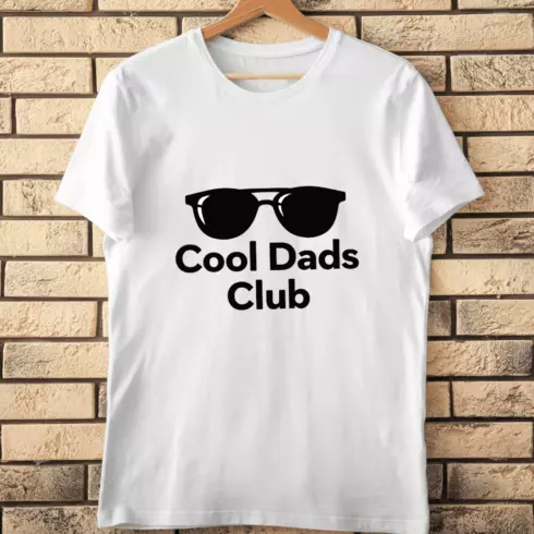 Modern Dad Sunglasses T-Shirt Design cover image.