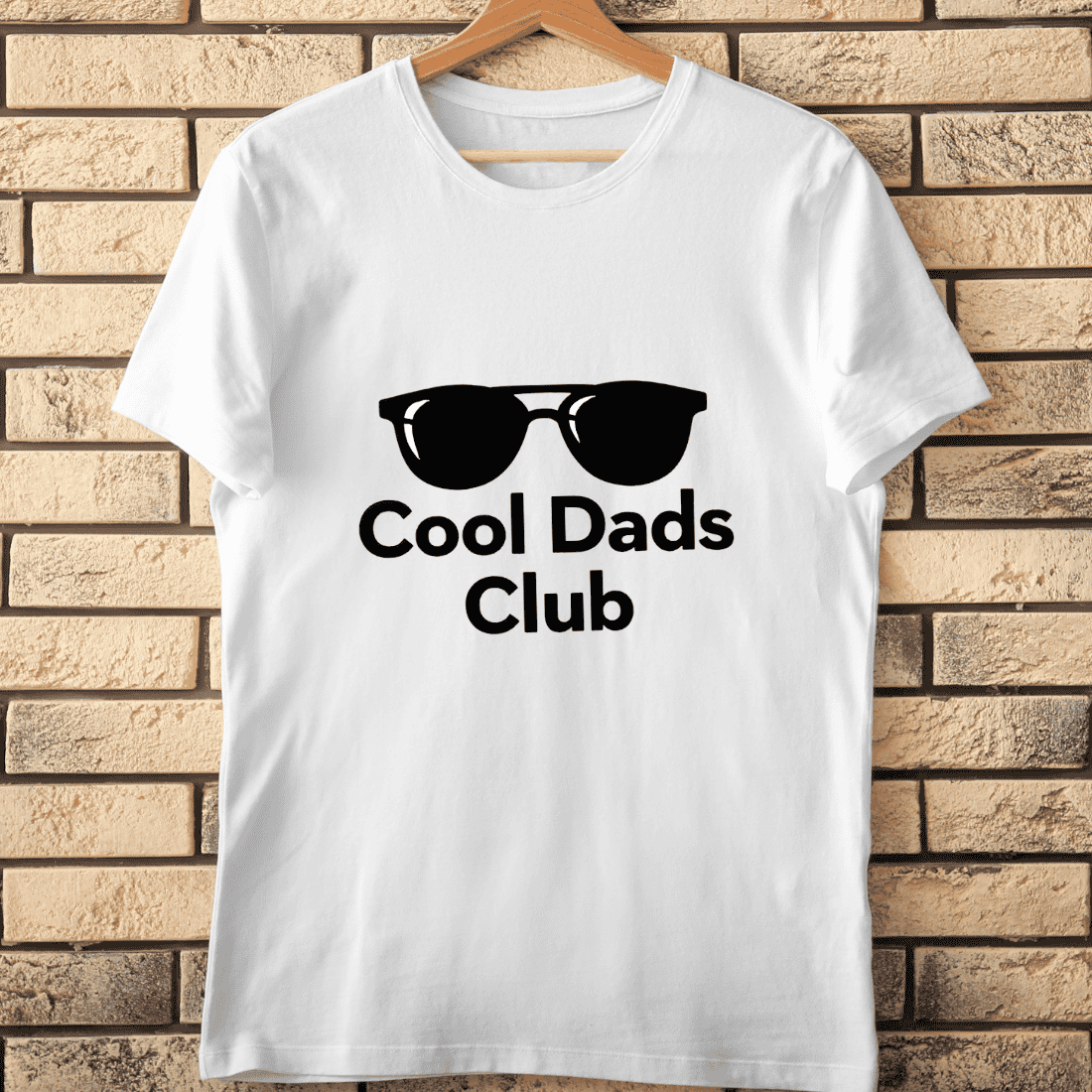 Modern Dad Sunglasses T-Shirt Design cover image.