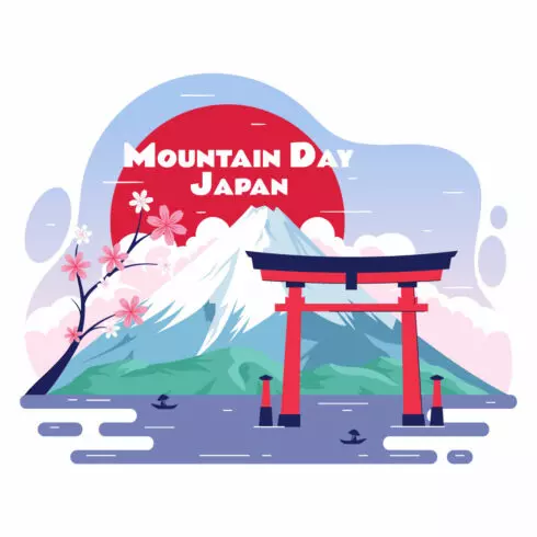 10 Mountain Day in Japan Illustration cover image.