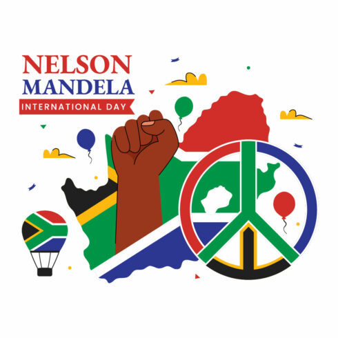 10 Nelson Mandela International Day Illustration cover image.