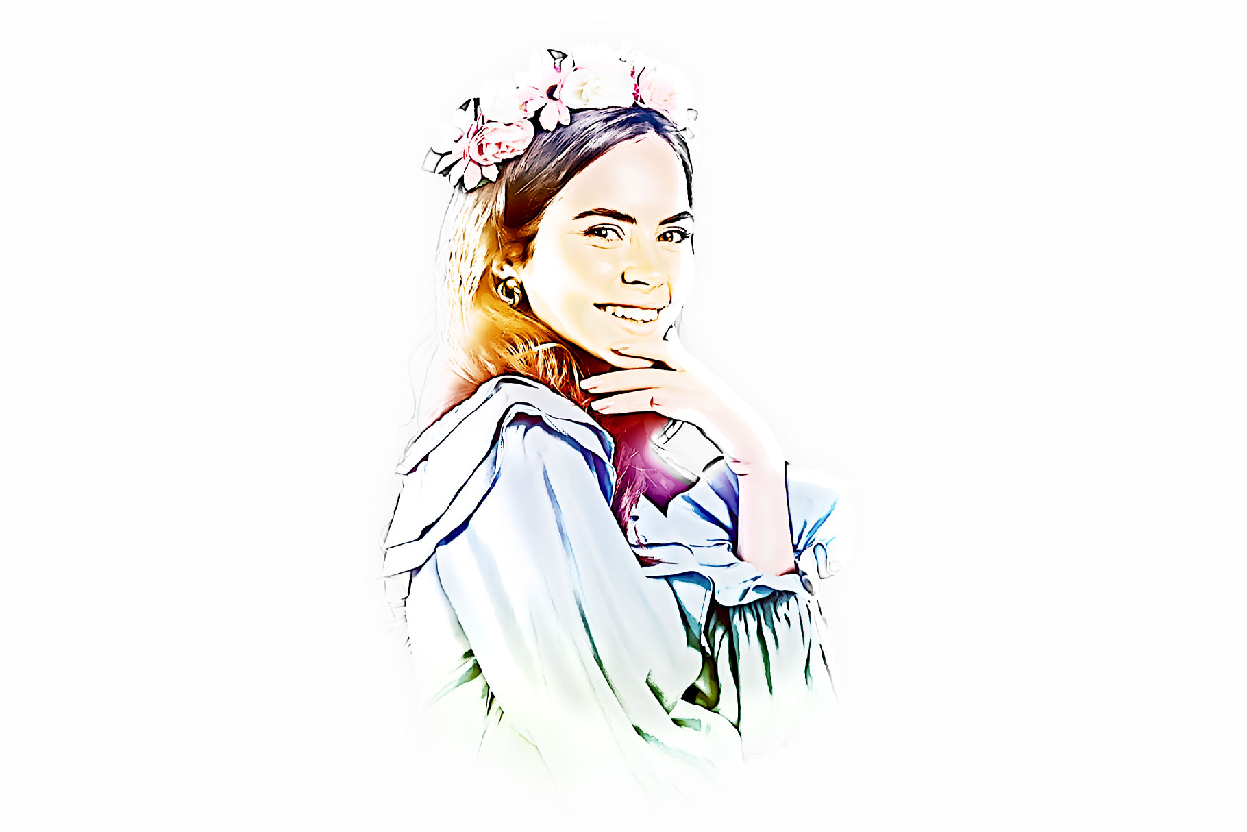 portrait paint photoshop action 09 530