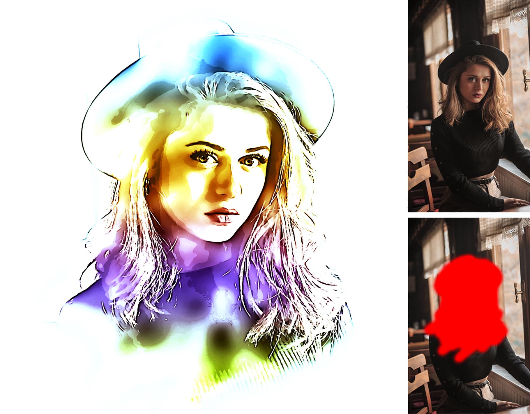 portrait paint photoshop action 6 126