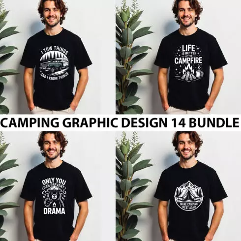 Camping Graphic Design Camping Lovers cover image.