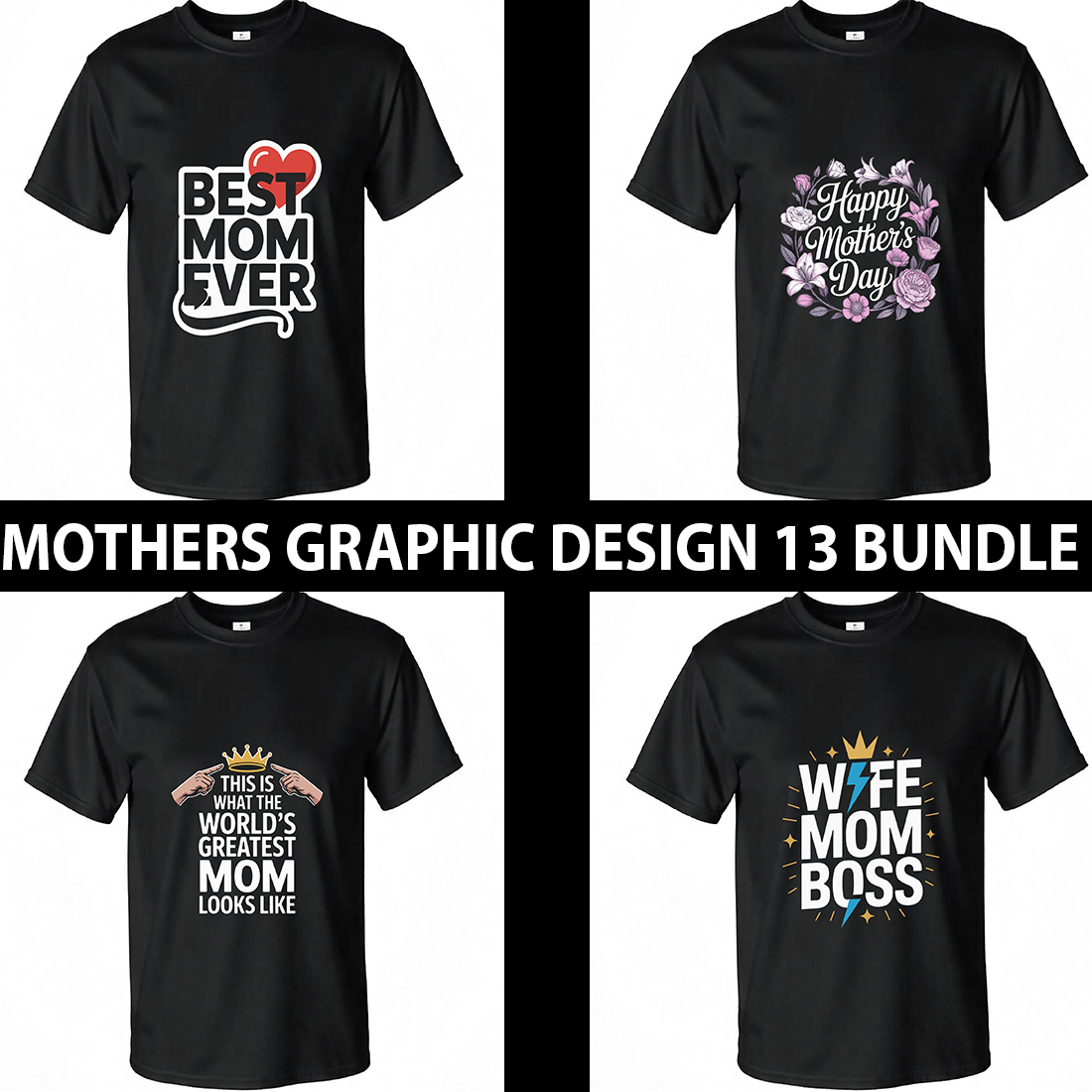 Mother's Day Graphic Design for Mother's Lovers cover image.