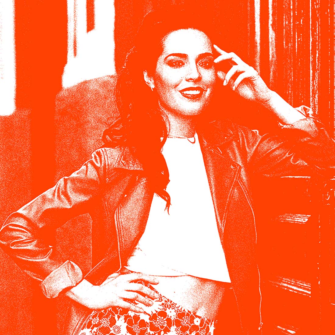 Dither Noise Effect Photoshop Action preview image.