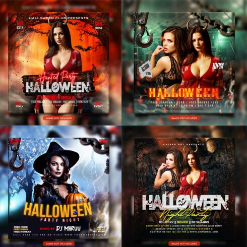 Premium Bundle Flyer social media and Instagram post template cover image.