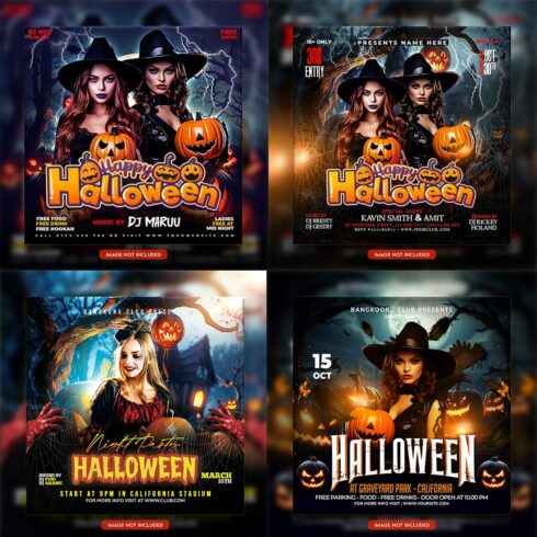 Premium Bundle Flyer social media and Instagram post template cover image.
