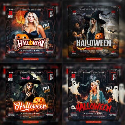 Premium Bundle Flyer social media and Instagram post template cover image.