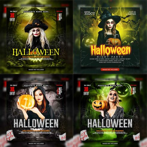 Premium Bundle Flyer social media and Instagram post template cover image.