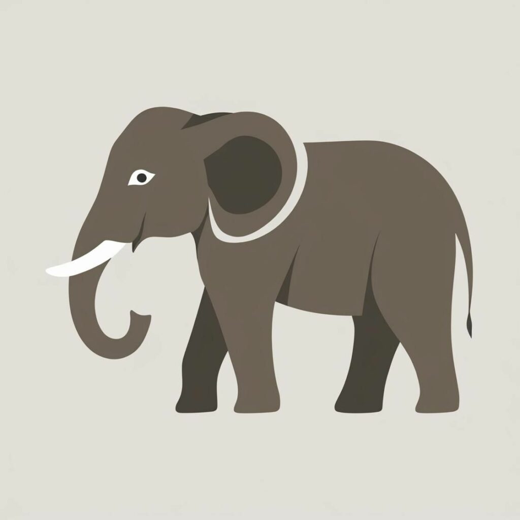 wild elephant - MasterBundles