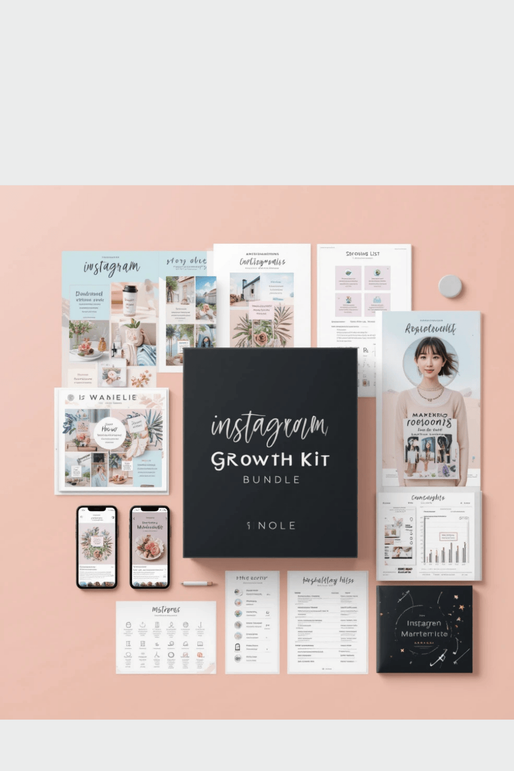 Instagram Growth Kit – Boost Your Followers, Engagement & Branding pinterest preview image.