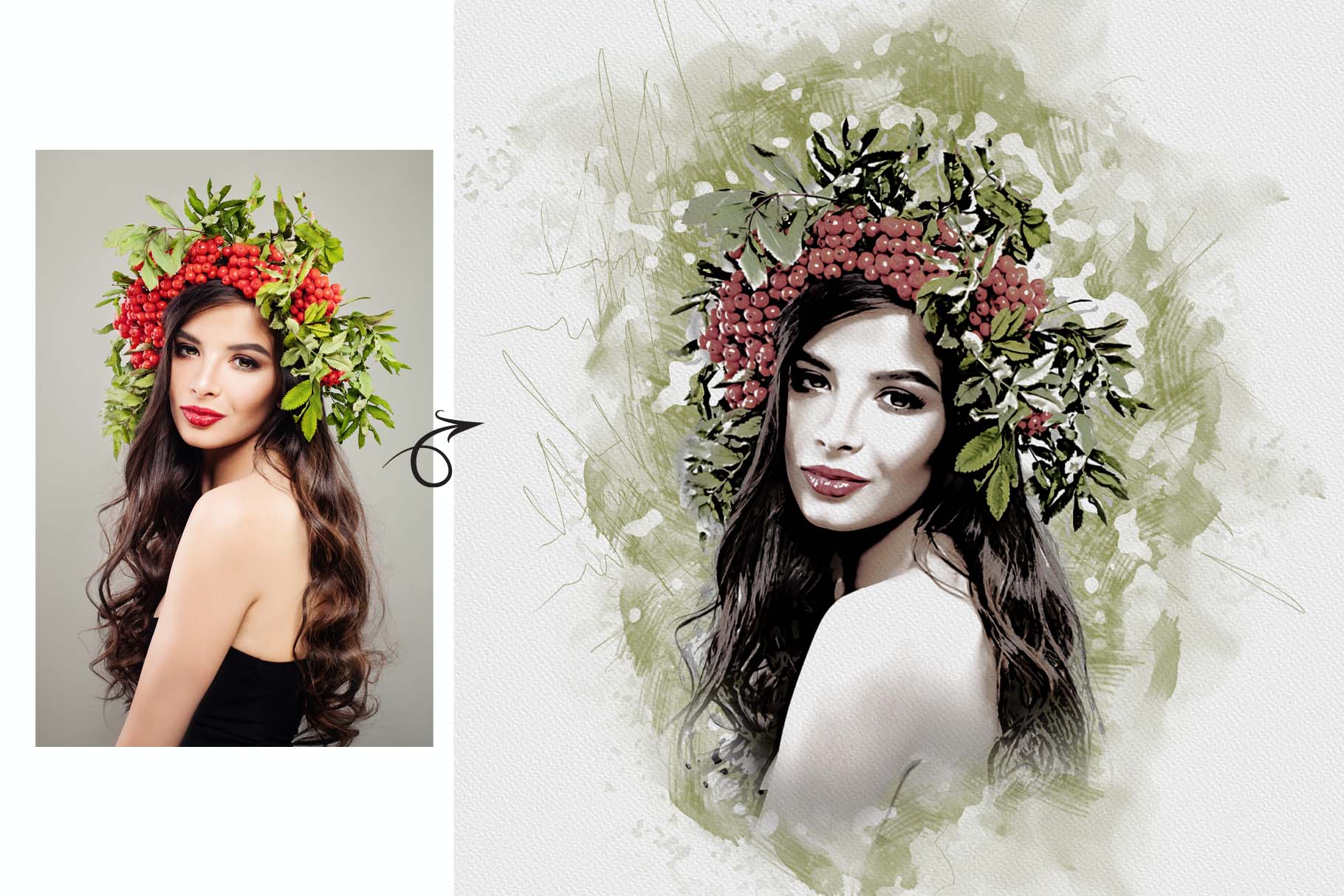 stylish ink art photoshop action 11 367