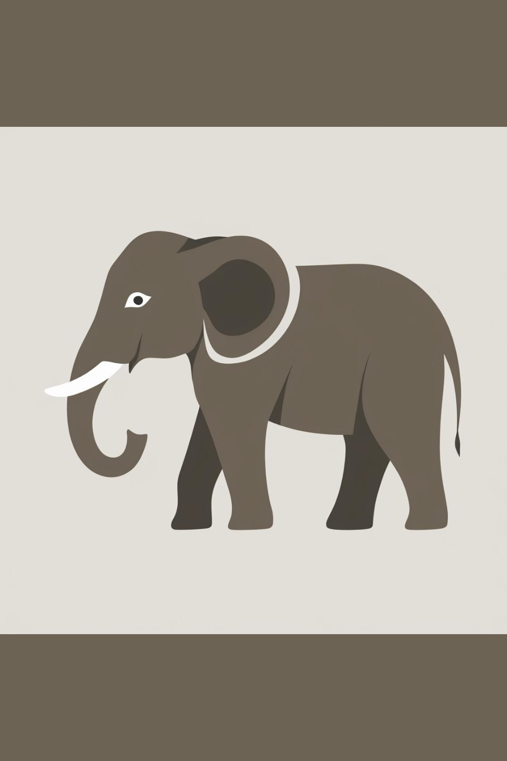 wild elephant pinterest preview image.