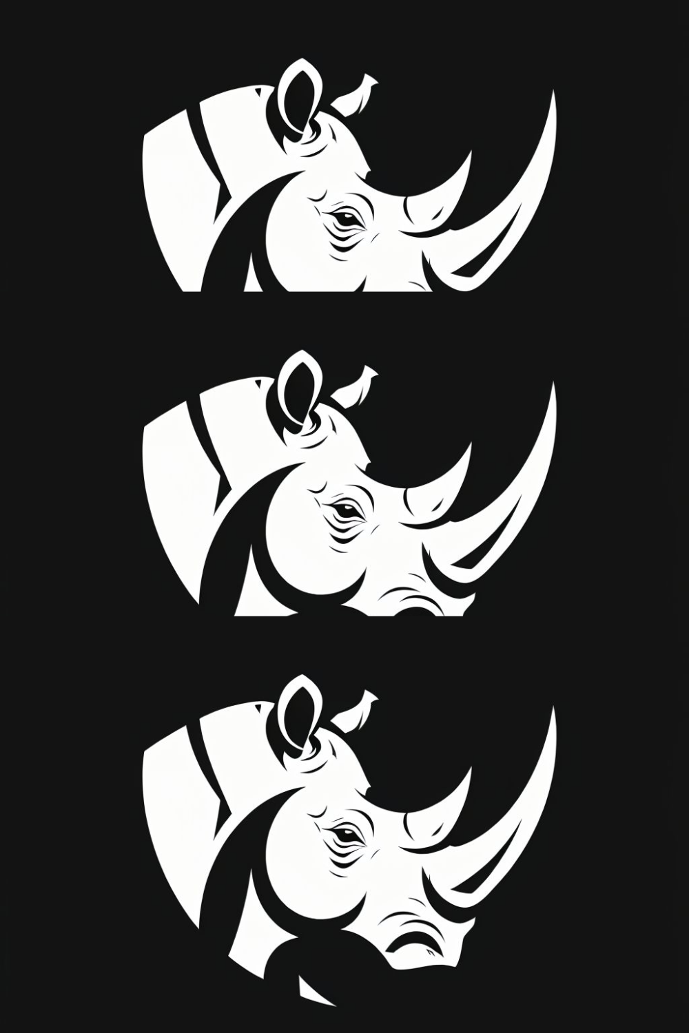 Rhino Logo pinterest preview image.