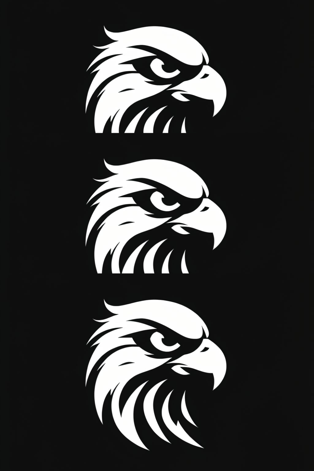 Hawk Logo pinterest preview image.