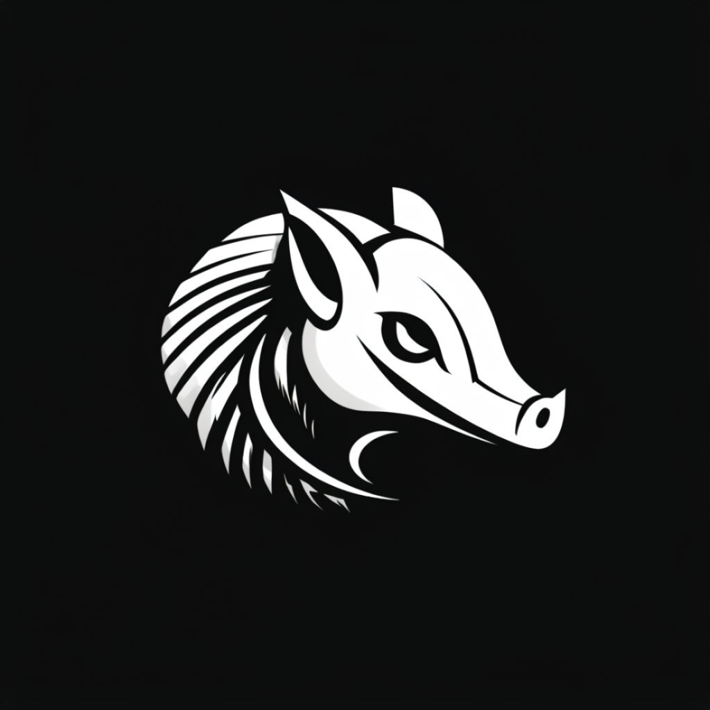 Armadillo Logo - MasterBundles