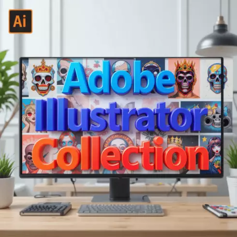 Adobe Illustrator Collection cover image.