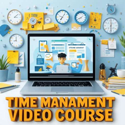 Time Management Mastery – Complete Video Course cover image.