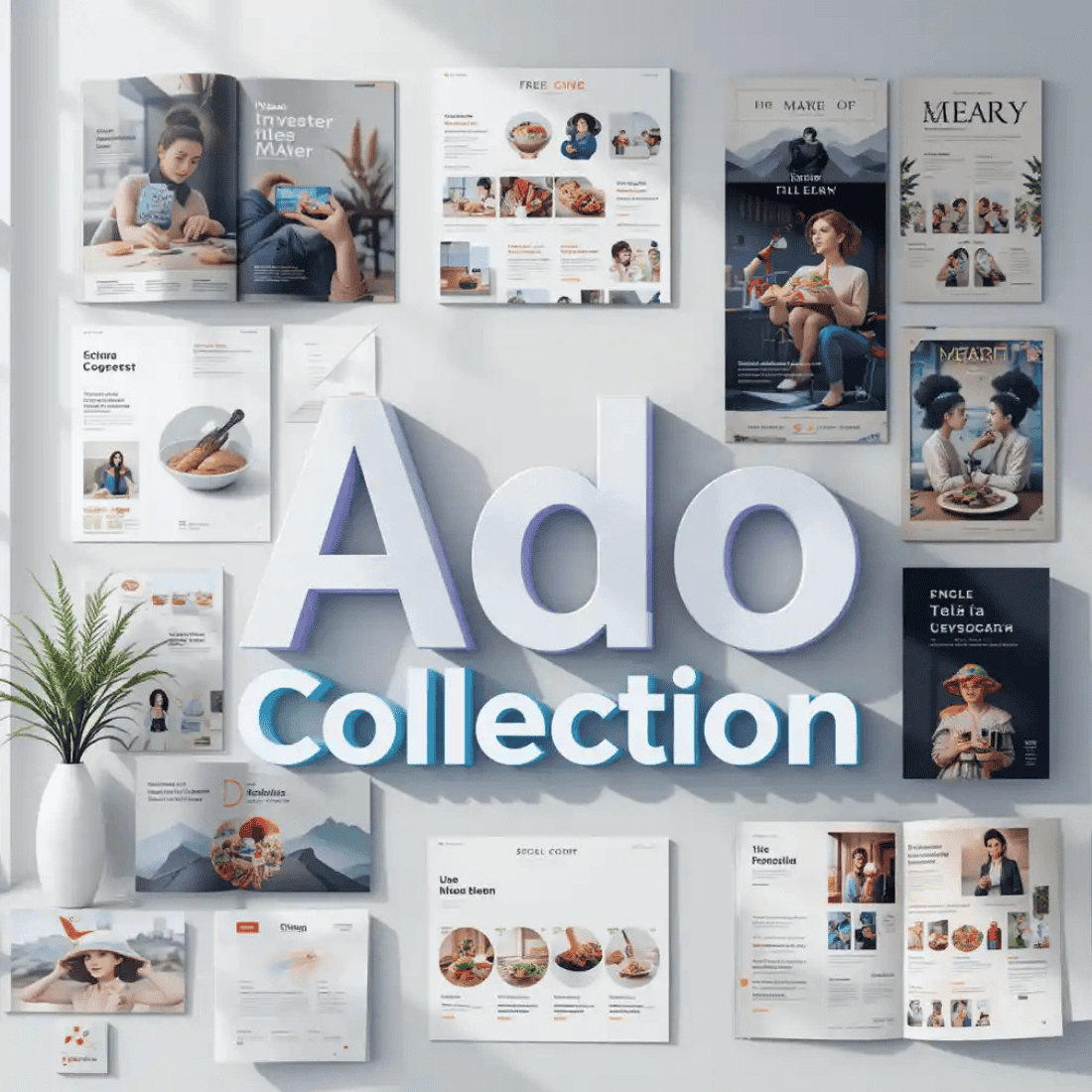 Adobe InDesign Collection | Premium Templates for Print & Digital Design preview image.
