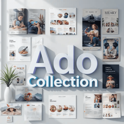 Adobe InDesign Collection | Premium Templates for Print & Digital Design cover image.