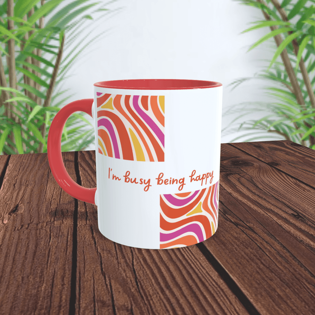 Eye catching stylish mug mockups preview image.