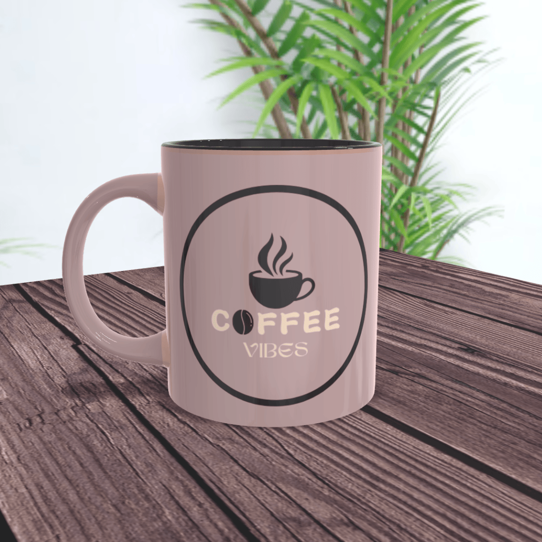 eye catching mug mockups preview image.