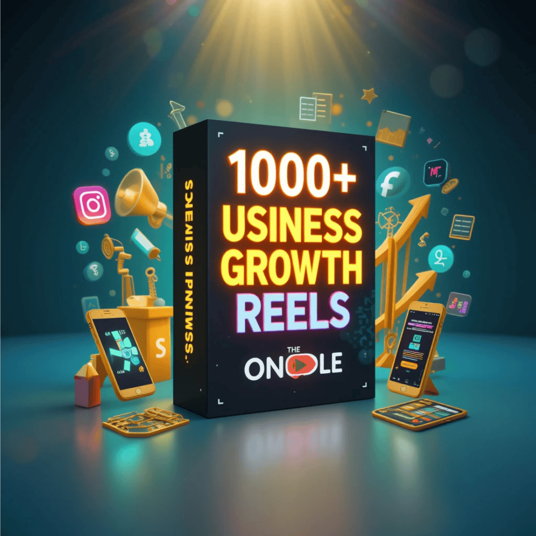 1000+ Business Growth Reels Bundle - Boost Your Brand’s Social Media Presence preview image.