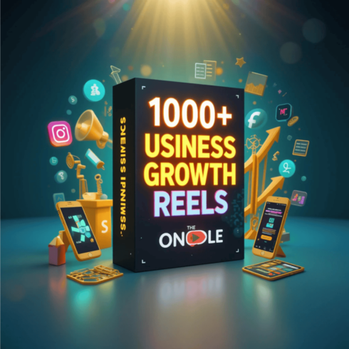 1000+ Business Growth Reels Bundle - Boost Your Brand’s Social Media Presence cover image.