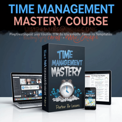 Time Management Mastery – Complete Video Course with Worksheets cover image.