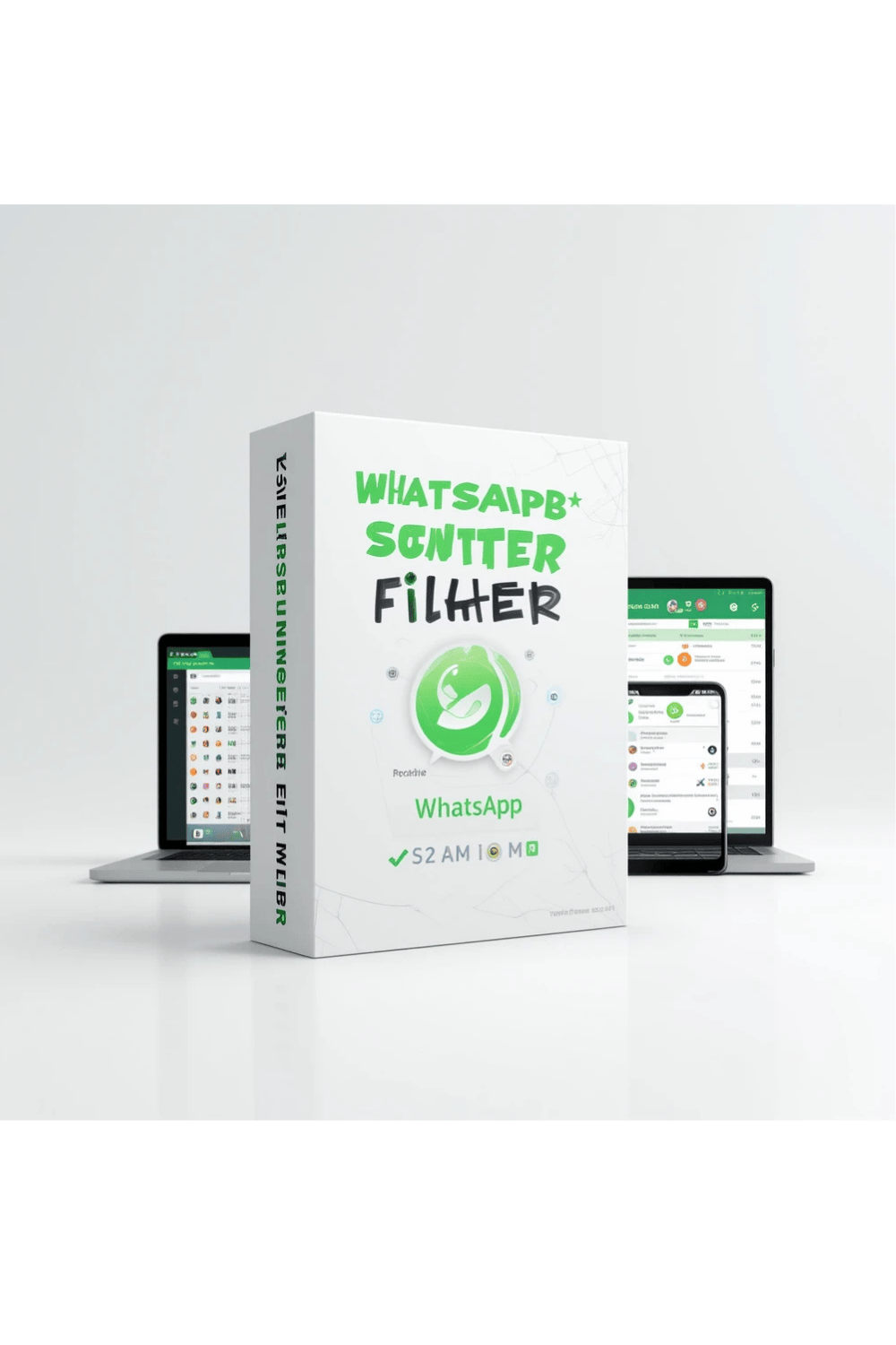 WhatsApp Number Filter Software | Verify Active Numbers Instantly pinterest preview image.