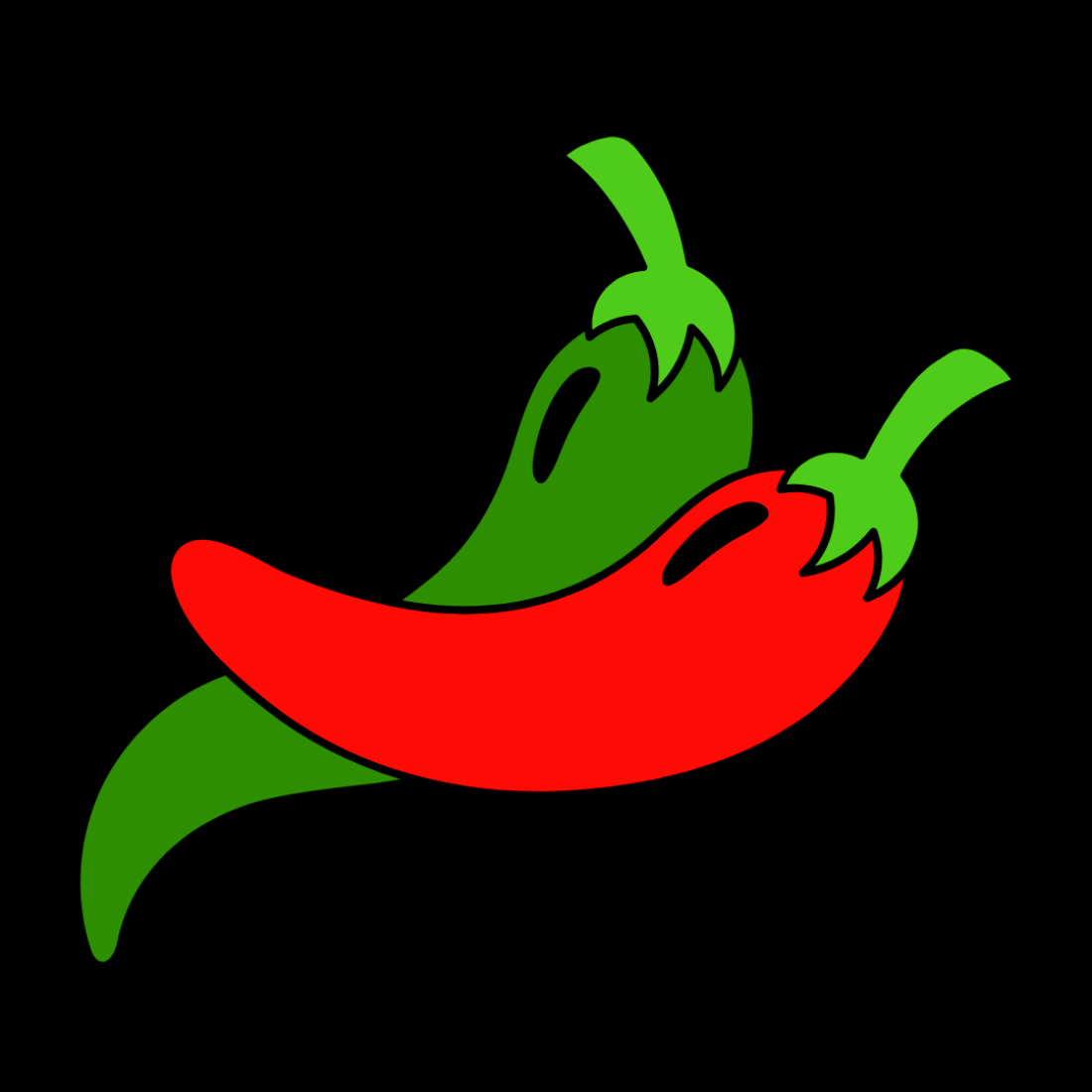 Modern Spicy Chilis logo design, Vector design Concept preview image.