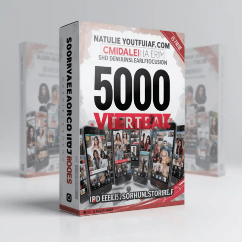 5000 Vertical Videos Pack | Reels, Shorts & Stories Collection cover image.