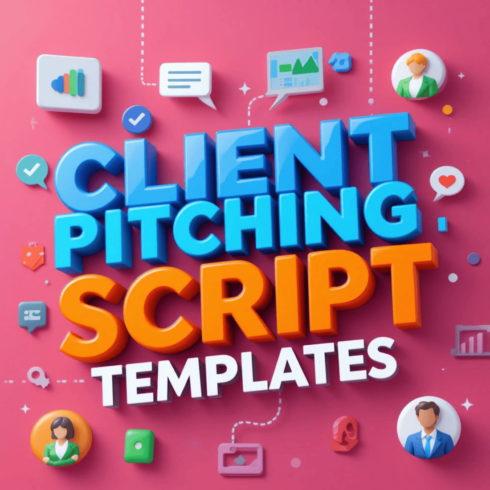 Client Pitching Script Templates – Win Clients with Confidence and Clarity cover image.