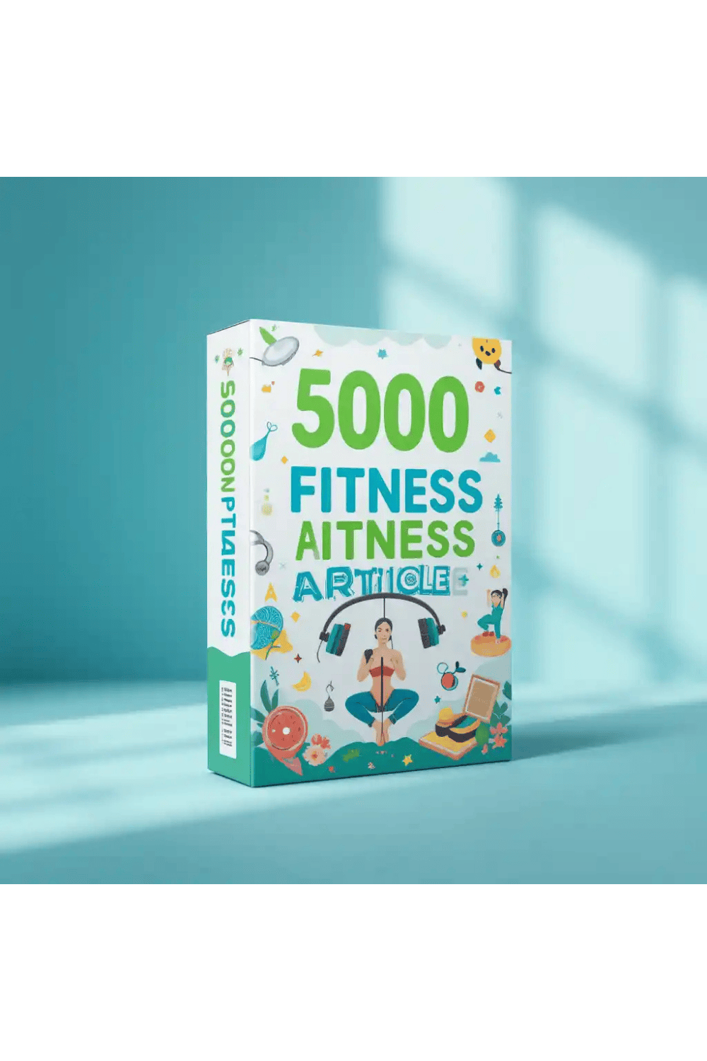5000 Health and Fitness Articles Bundle | Comprehensive Collection pinterest preview image.